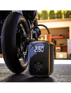 Compresor de aire portátil Genérico 150 PSI con manómetro 2