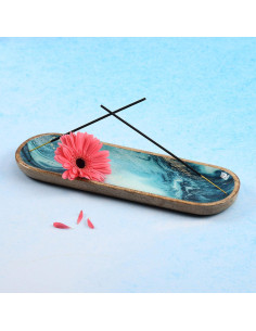 Soporte de Incienso Folkulture de Madera de Mango 30.48 cm 2