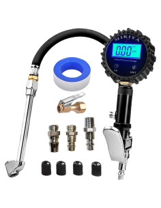 Medidor de Presión de Neumáticos Digital YSmikiya con Inflador 250 PSI