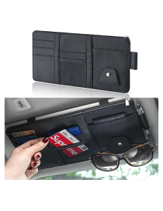 Organizador de Visera de Coche Flygun FUNZJJ01BL Negro
