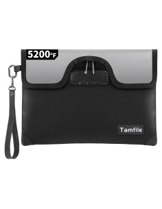 Bolsa Ignífuga Tamfile 21x28 cm con Cerradura y 8 Capas
