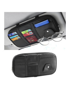 Organizador de Visera de Coche ZNDAW con Múltiples Bolsillos