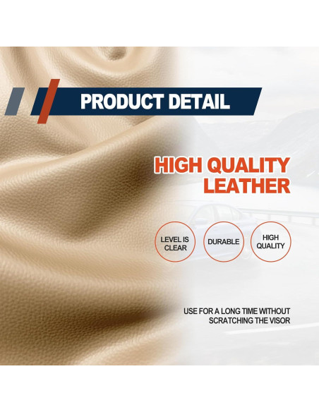 Organizador de Visera de Coche RBOKO con Soporte para Gafas