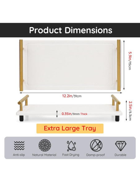 Bandeja Absorbente Segbeauty 31x15cm para Encimera