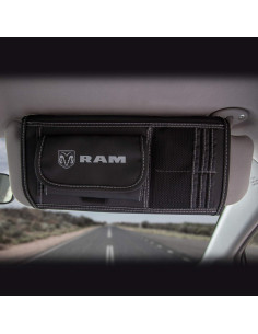 Organizador de Visera Solar Plasticolor 006197R01 para Auto y SUV 2