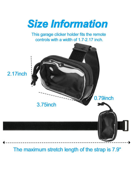 Soporte Ajustable para Control Remoto de Garaje Homakover