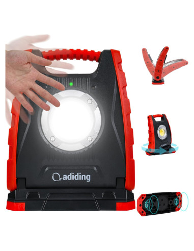Luz de Trabajo LED Adiding 4400mAh Magnética 360