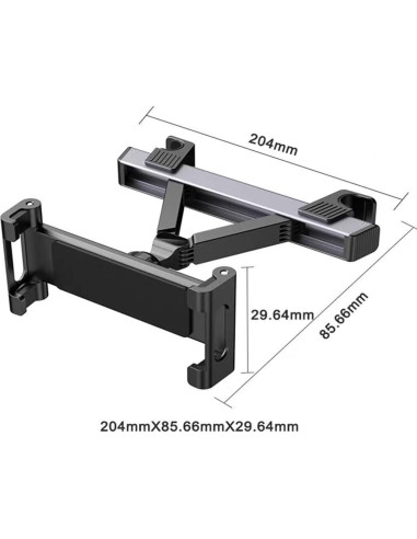 Soporte de Tablet para Coche Sumcoo Universal Ajustable 4.7-12.9"