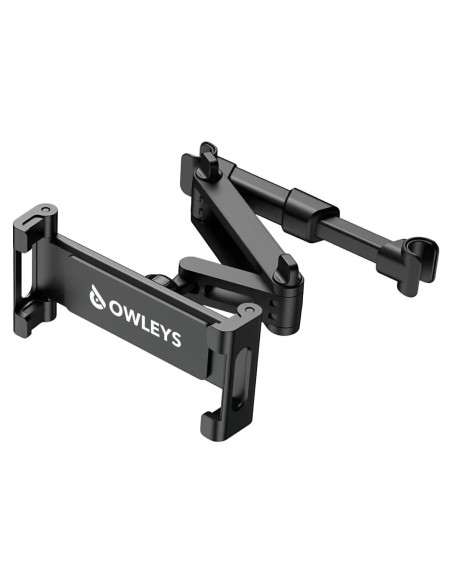 Soporte de Tablet para Reposacabezas de Coche Owleys - Ajustable y Universal