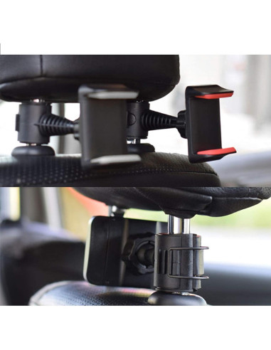 Soporte Universal para Teléfono en Reposacabezas Nyatek - Rotación 360