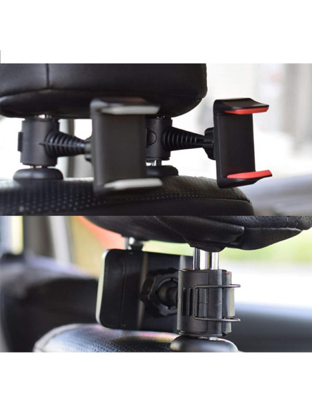 Soporte Universal para Teléfono en Reposacabezas Nyatek - Rotación 360