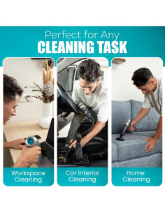 Aspiradora portátil Assani 3 en 1 15000PA inalámbrica con estuche 2