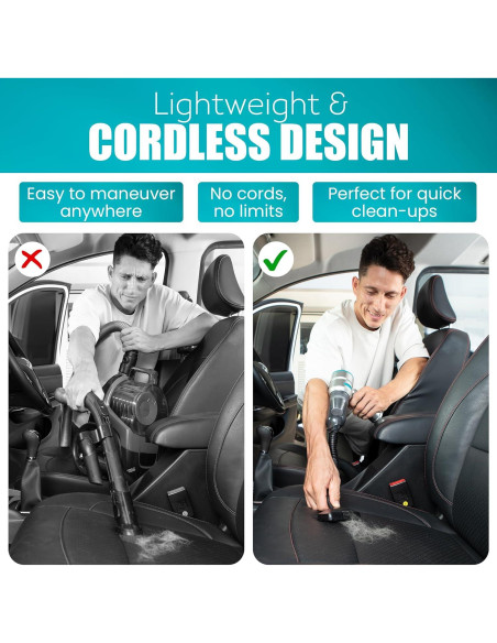 Aspiradora portátil Assani 3 en 1 15000PA inalámbrica con estuche