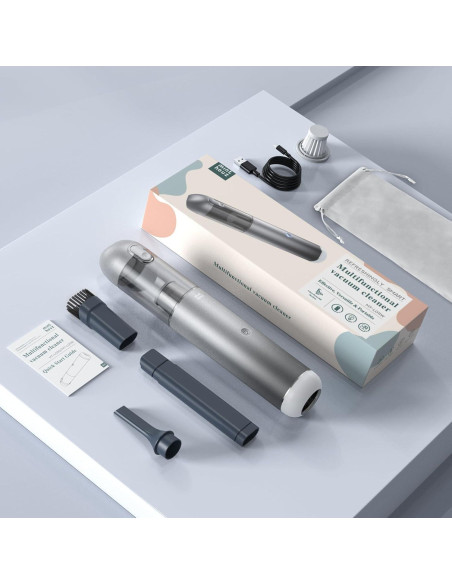 Aspiradora de Coche Portátil Minthouz L011G 120W 17000Pa Aspiradora de Coche Portátil Minthouz L011G 120W 17000Pa