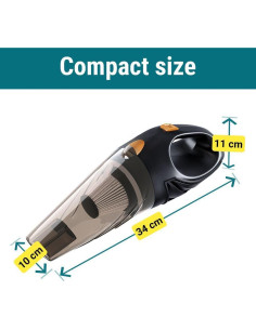 Aspiradora Portátil de Coche Miloll 106W con Filtro HEPA 2