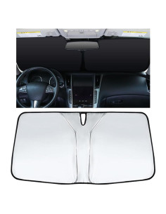 Protector Solar para Parabrisas Couslcd 141.8x69.9cm Plegable