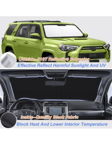 Protector Solar Parabrisas JKCOVER Toyota 4Runner 2010-2024