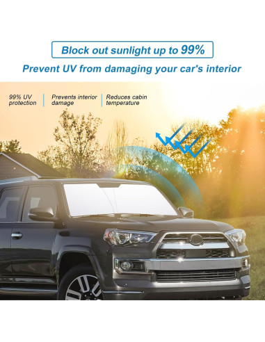 Protector Solar Parabrisas JKCOVER Toyota 4Runner 2010-2024