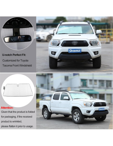 Parasoles para Parabrisas Toyota Tacoma 2006-2024 Qiosreui