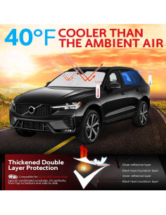 Protector Solar KAYZT para Parabrisas Volvo XC60 2018-2026 2