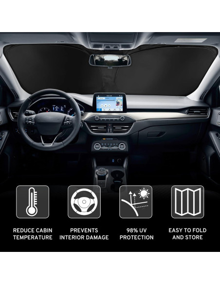 Protector Solar Parabrisas BMW 3-Series 2013-2026 Doble Capa