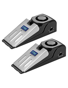 Alarma de Tope de Puerta ZZRUI 2 Paquete 120dB Portátil