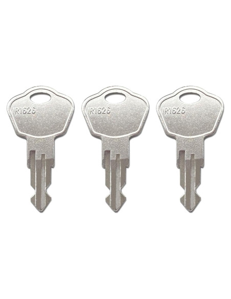 3 Llaves de Reemplazo KeyPower para Sentry Safe 3K2