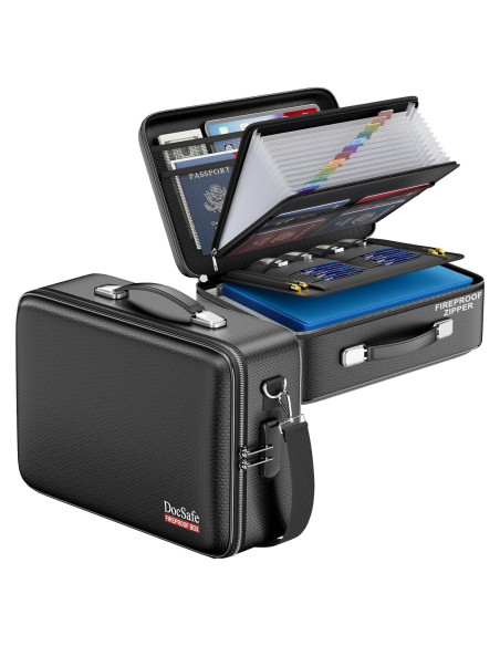 Caja de Documentos a Prueba de Fuego DocSafe 38.6x28.5cm