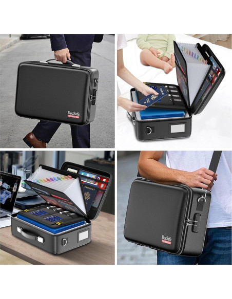 Caja de Documentos a Prueba de Fuego DocSafe 38.6x28.5cm