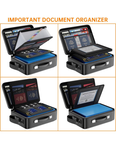 Caja de Documentos a Prueba de Fuego DocSafe 38.6x28.5cm