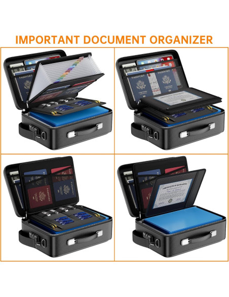 Caja de Documentos a Prueba de Fuego DocSafe 38.6x28.5cm