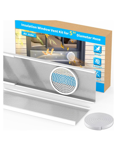 Kit de Ventilación de Ventana Aislada Air Jade para AC 5"