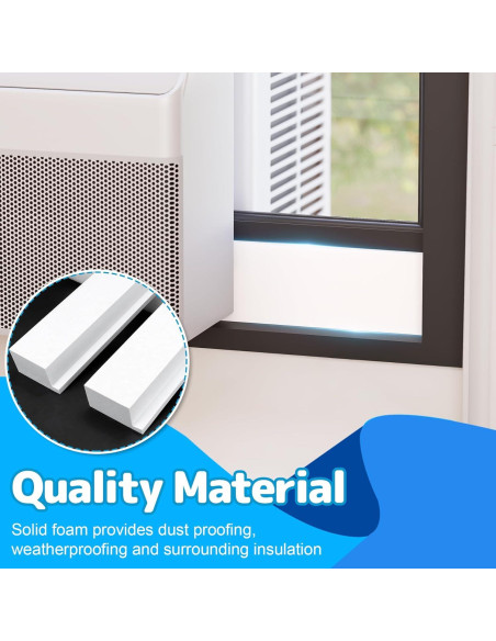 Bloque de Espuma Aislante Air Jade 2 Paquetes para Aire Acondicionado U