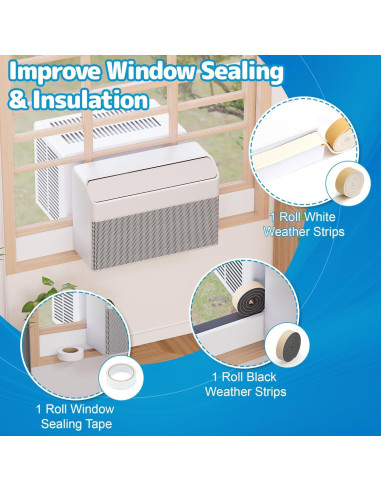 Bloque de Espuma Aislante Air Jade 2 Paquetes para Aire Acondicionado U