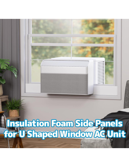 Bloque de Espuma Aislante Air Jade 2 Paquetes para Aire Acondicionado U