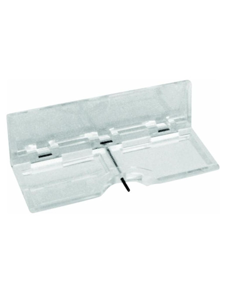 Cerradura de Puerta de Patio Prime-Line U 9842 Lucite Claro - 2 Piezas