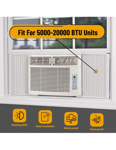 Kit de Panel Lateral Aislante LBG para Aire Acondicionado 43.18x25.4cm