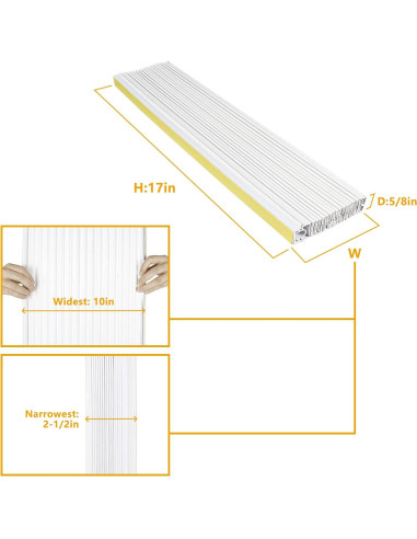 Kit de Panel Lateral Aislante LBG para Aire Acondicionado 43.18x25.4cm