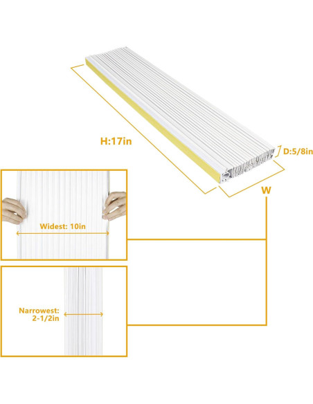 Kit de Panel Lateral Aislante LBG para Aire Acondicionado 43.18x25.4cm