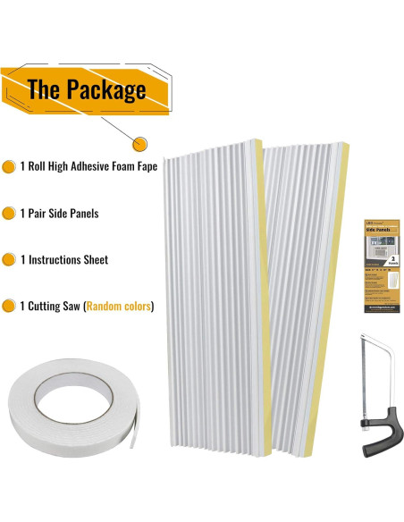 Kit de Panel Lateral Aislante LBG para Aire Acondicionado 43.18x25.4cm