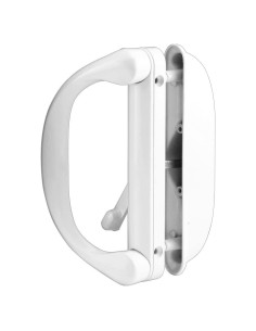 Tirador de Puerta de Patio Prime-Line C 1275 Blanco con Pestillo