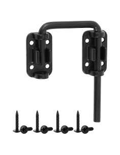 Cerradura de Bucle Hicarer para Puerta Corredera 5.08 cm - Negro