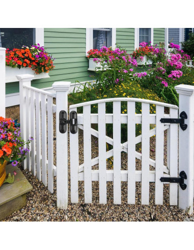 Cierre de Puerta Corredera Qkenvo 90-180 Negro con Espaciador