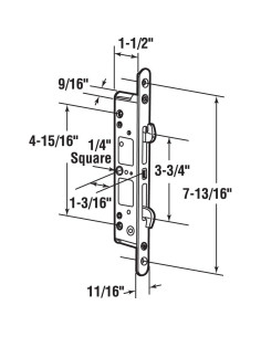Pestillo Mortise Multi-Punto Prime-Line E 2192 19.69 cm 2