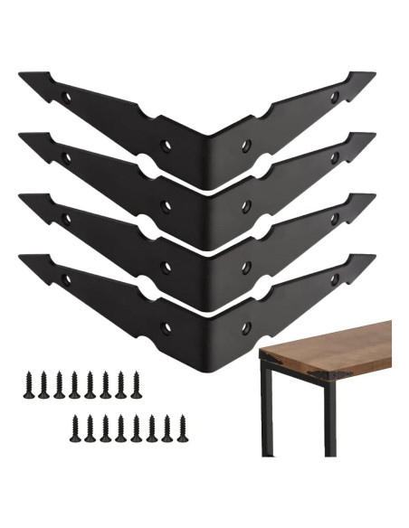 Guardias de Esquina Decorativas AKBFOX 15.5cm Metal Antioxidante