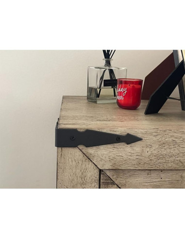 Guardias de Esquina Decorativas AKBFOX 15.5cm Metal Antioxidante