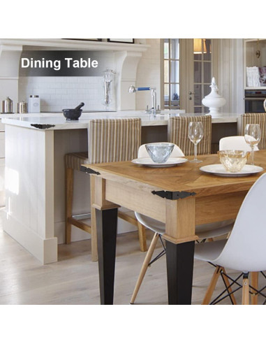 Guardias de Esquina Decorativas AKBFOX 15.5cm Metal Antioxidante