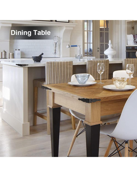 Guardias de Esquina Decorativas AKBFOX 15.5cm Metal Antioxidante