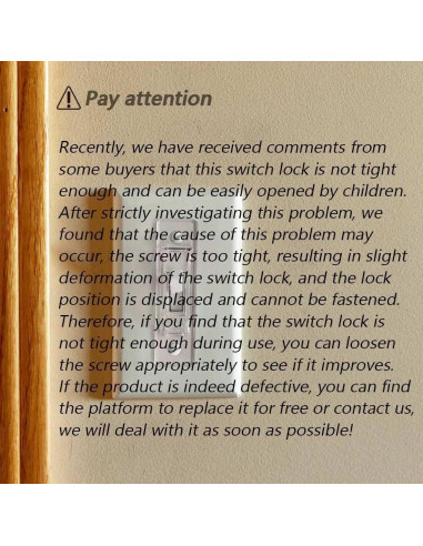 Cubierta de Interruptor de Luz ILIVABLE Transparente 2 Paquete