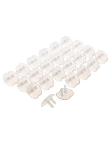 Cubiertas de Seguridad para Enchufes Bebés Rocky Mountain - 24 Unidades